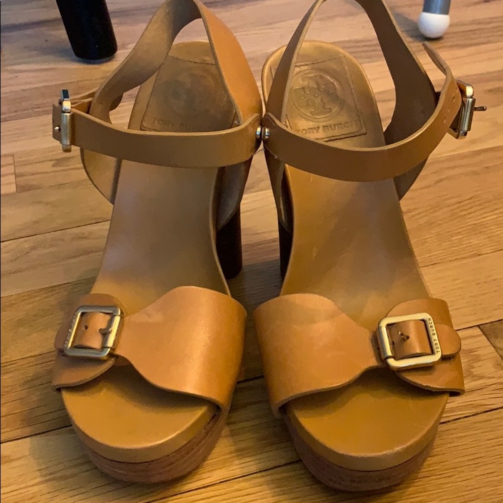 Tory Burch leather heels